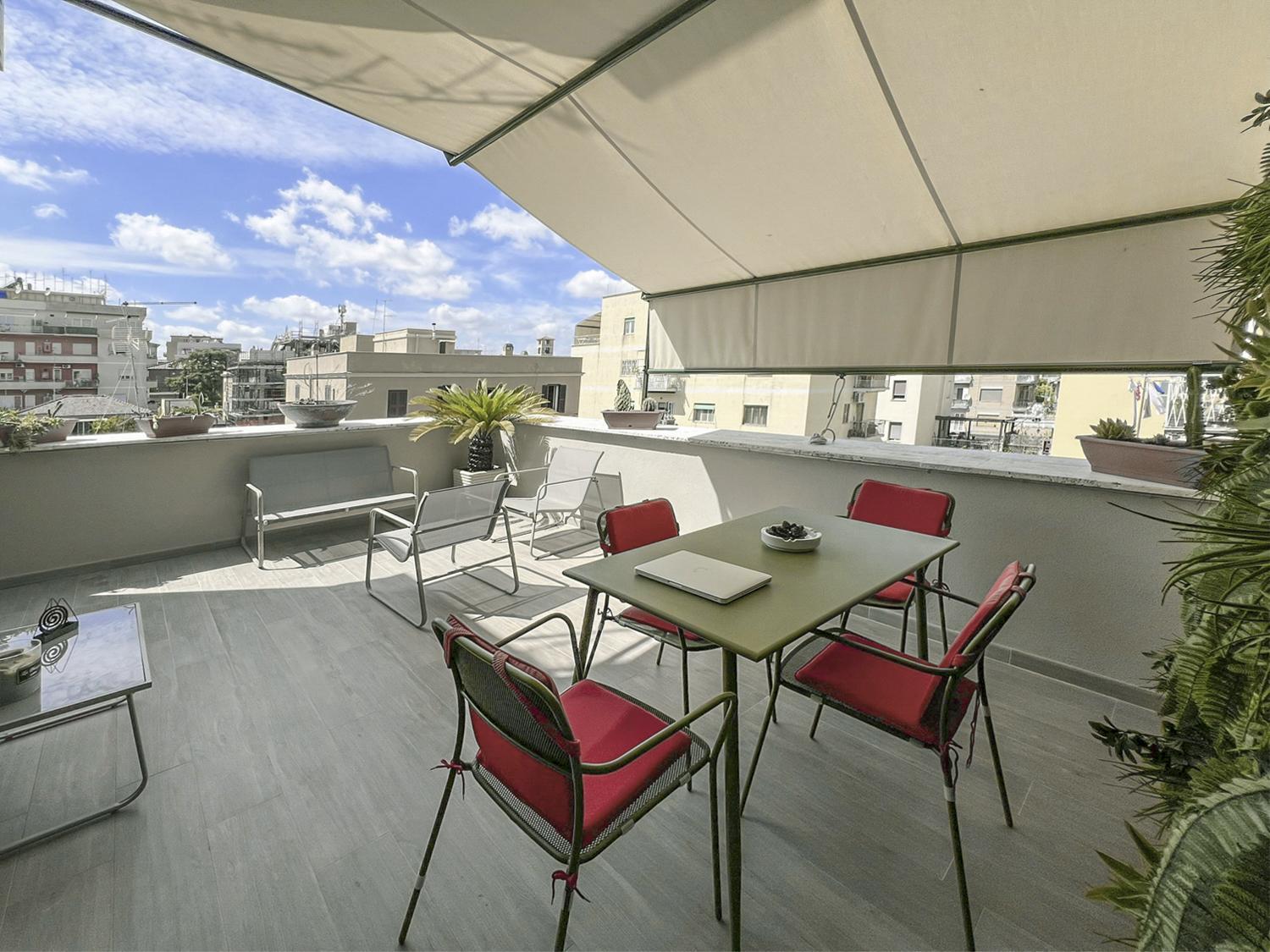 Apartmán Attico Urbano Terrazza Su Roma Metro A Cornelia Exteriér fotografie