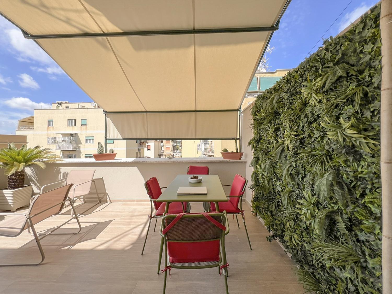 Apartmán Attico Urbano Terrazza Su Roma Metro A Cornelia Exteriér fotografie