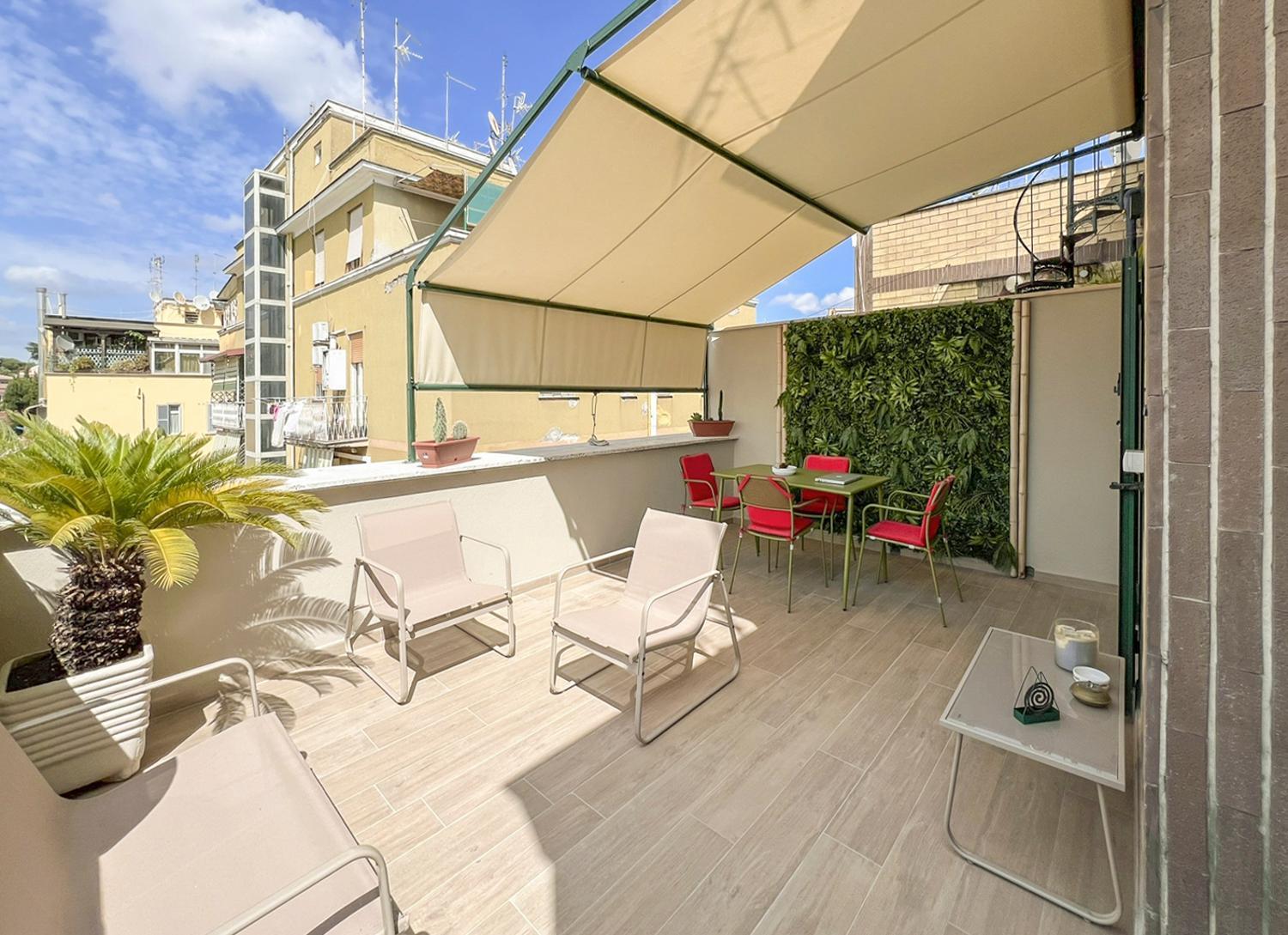 Apartmán Attico Urbano Terrazza Su Roma Metro A Cornelia Exteriér fotografie